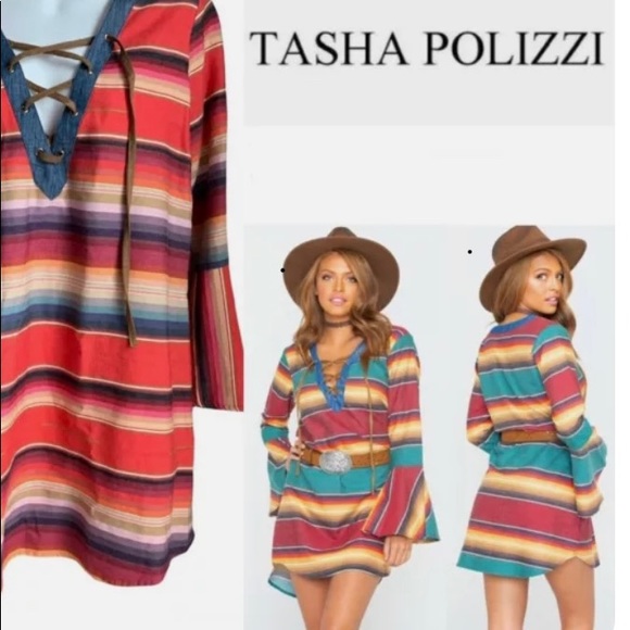 Tasha Polizzi Dresses & Skirts - Tasha Polizzi Southwest Serape Print Shift Dress S